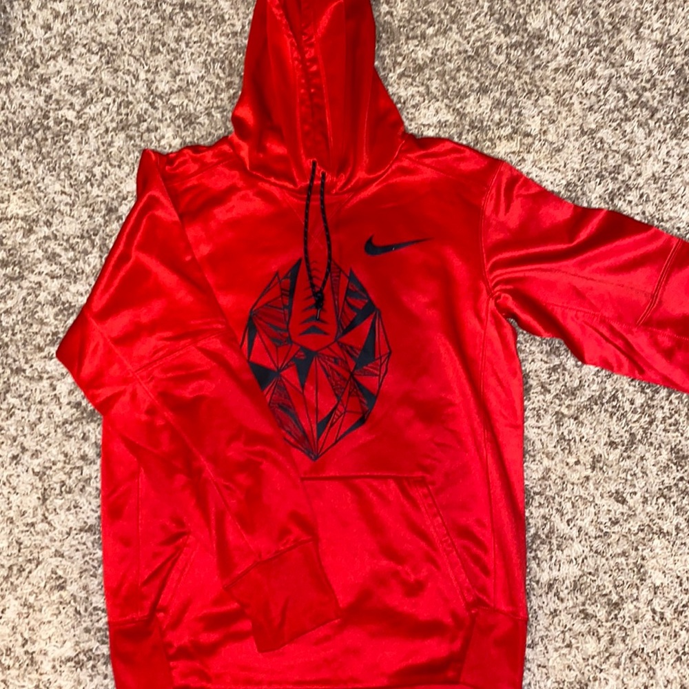 Men’s Nike Red Football Hoodie